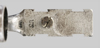 Thumbnail image of early U.S. fencing bayonet based on the M1835 socket bayonet