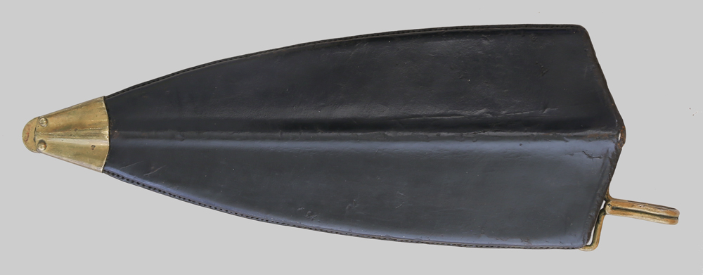 Thumbnail image of U.S. M1873 trowel bayonet with the prairie alteration.