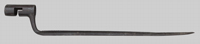 Thumbnail image of U.S. socket bayonet for French M1768-74 Charleville musket.