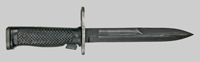 Thumbnail image of Columbus Milpar & Manufacturing Co. M6 bayonet.