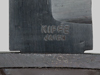 Thumbnail image of maker mark on commercial M4 bayonet by Kiffe.