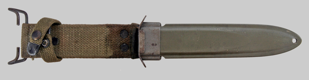 Image showing overall view of scabbard for commercial M4 bayonet by Kiffe.