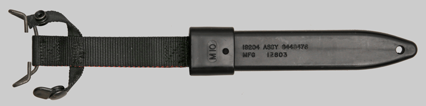 Image of M10 red thread scabbard.