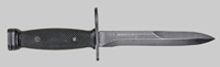 Thumbnail image of Columbus Milpar & Manufacturing Co. M7 presentation bayonet.