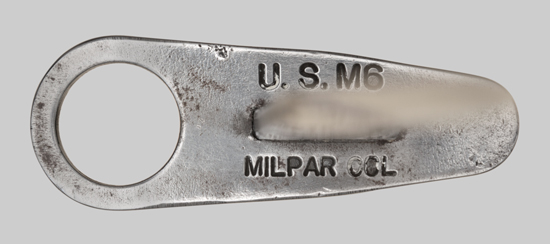 Thumbnail image of M6 honor guard bayonet with fascimile blade.