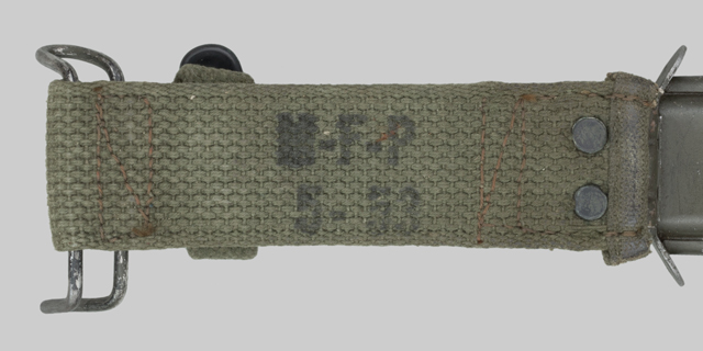 Image of Second World War M8A1-Marked Scabbard.