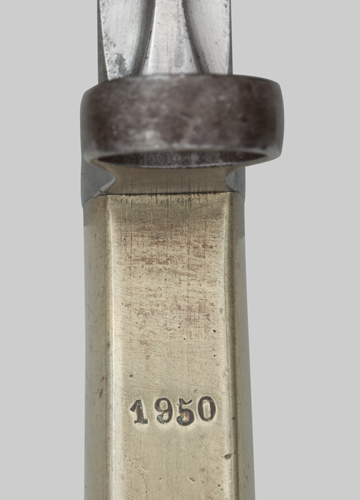 Image of Uruguayan M1900 bayonet.