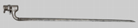 Thumbnail image of the Uruguayan Mauser M1871 socket bayonet.