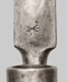 Thumbnail image of the Uruguayan Mauser M1871 socket bayonet