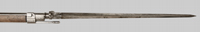 Thumbnail image of uruguayan M1871 Mauser socket bayonet