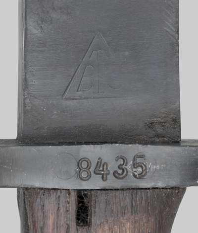 Image of Yugoslavian M1924 bayonet.