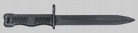 Thumbnail image of Yugoslavian M1956 submachine gun bayonet.