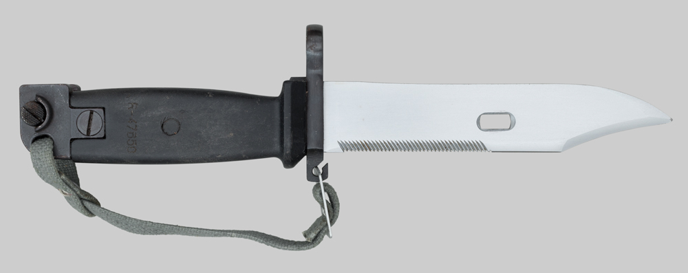 Image of Yugoslavian Repaired M70E (AKM Type II) bayonet.