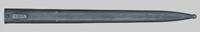 Thumbnail image of Yugoslavian M24B bayonet converted from German M1898/05.