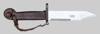 Thumbnail image of Iraq War AKM Type 1 bayonet.