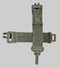 Thumbnail image of Slovenian AKM Type II bayonet belt hanger