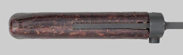 Image of Czechoslovak VZ-58 bayonet with Short-Tang Two-Rivet No Lower Crosspiece.