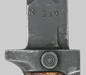 Thumbnail image of Czechoslovakia VZ-58 knife bayonet with lower crossguard extension.