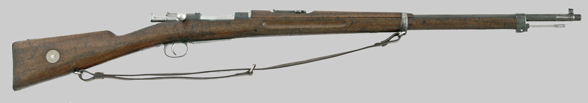 Image of Swedish M1896 Mauser rifle.